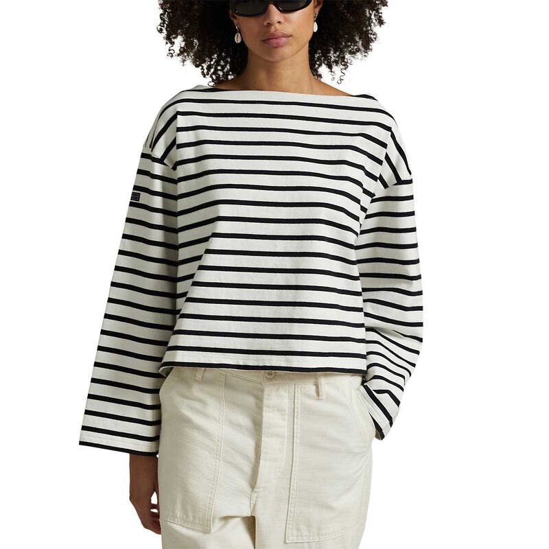 Polo Ralph Lauren Striped Boatneck Mariner Tee image number 0